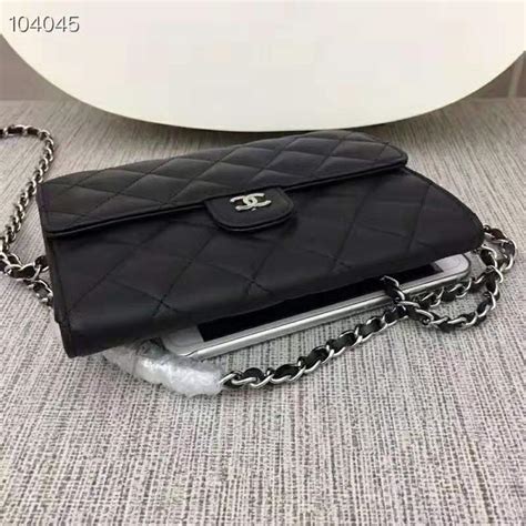 chanel classic clutch with chain.